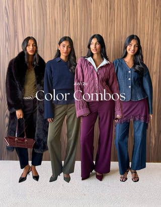 Autumn colours 2026: how to combine indigo, berry red, olive, brown and grey