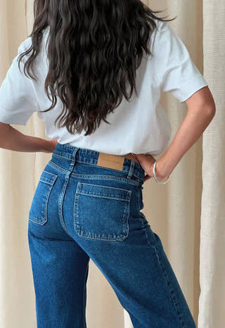 New in denim on sale