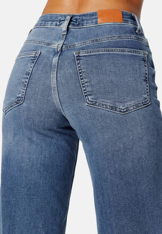 Onlmadison Blush HW Wide Denim