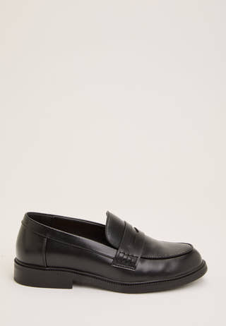 Lux-1 PU Loafer Black