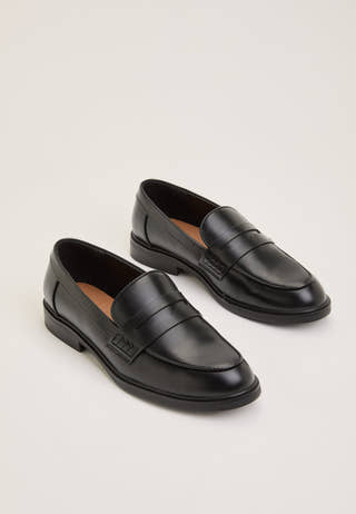 Lux-1 PU Loafer Black
