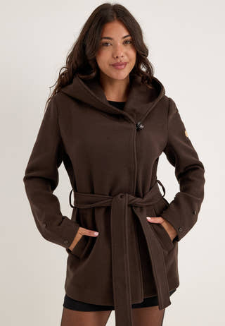 Olivia Coat Brown