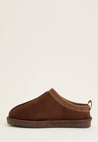 Onlstella Teddy Lined Slipper Brown