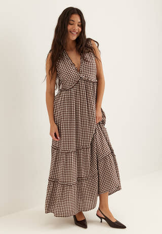 Frill Maxi Dress