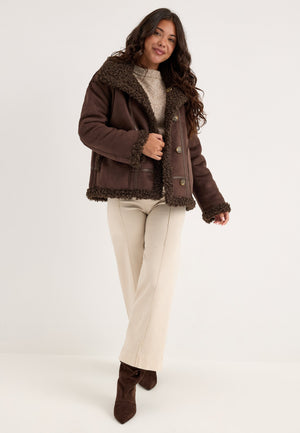 Objoaklyn Re Jacket Brown