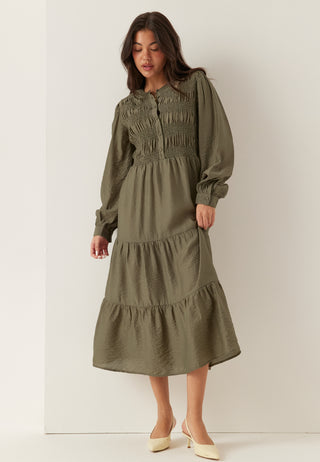 Smock Midi Dress
