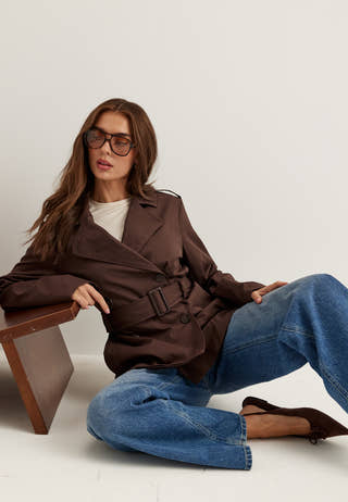 Short Trench Coat