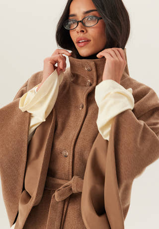 High Collar Cape