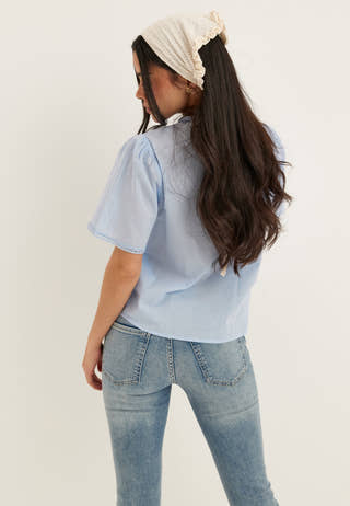 Pleated Detail Blouse