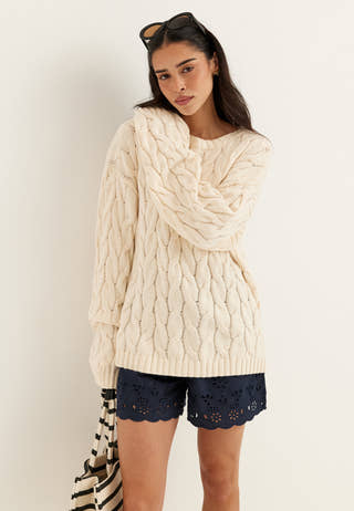 Embroidered Shorts