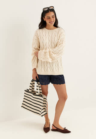 Embroidered Shorts