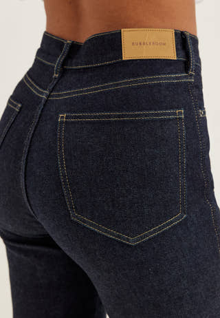 High Straight Leg Jeans