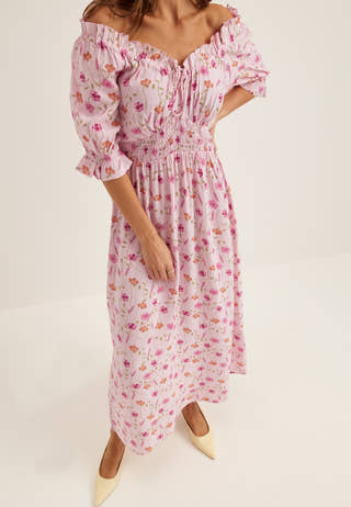 Smock Maxi Dress
