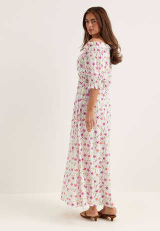 Smock Maxi Dress