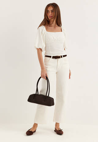 Volume Sleeve Top