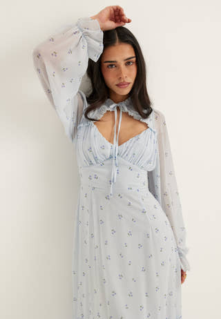 Corset High Low Dress