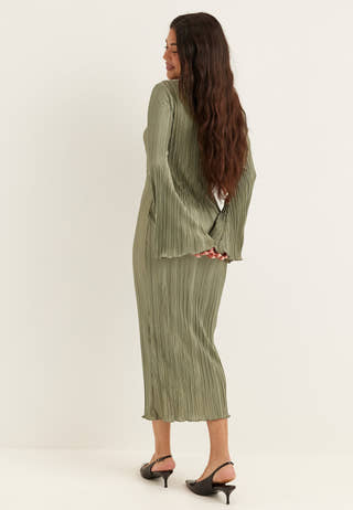 Pleated Frill Dress