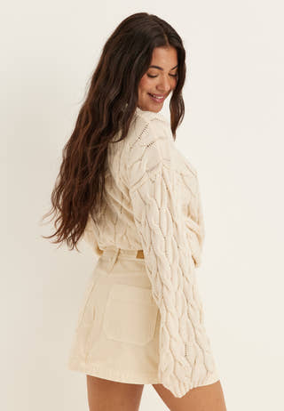 Cable Knitted Sweater