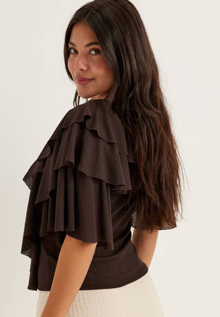 Flounce Top