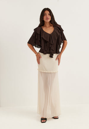 Flounce Top
