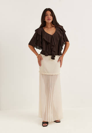 Flounce Top