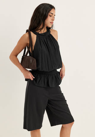 High Waist City Shorts