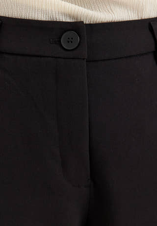 High Waist City Shorts Black