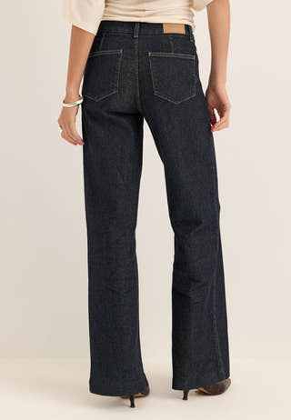 Front Seam Jeans Blue