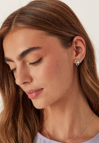 Elise Earrings - Ivory Pearl