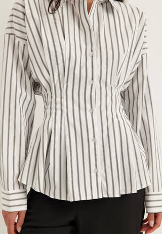 Long Sleeve Waist Shirt