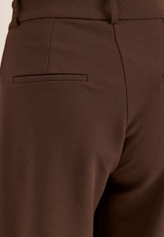 Soft Suit Barrel Pants Brown