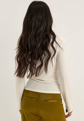 Drapy Top White