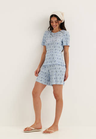 Pcflora Hw Shorts Jrs