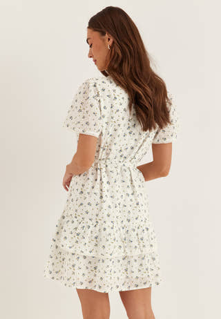 Vmtrine Ss Short Lace Dress Noos