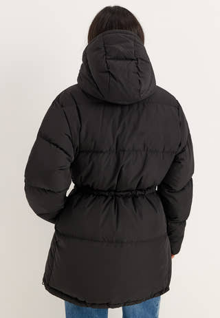 Padded Down Jacket Black