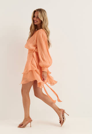Vmelisa Ls Detail Short Dress