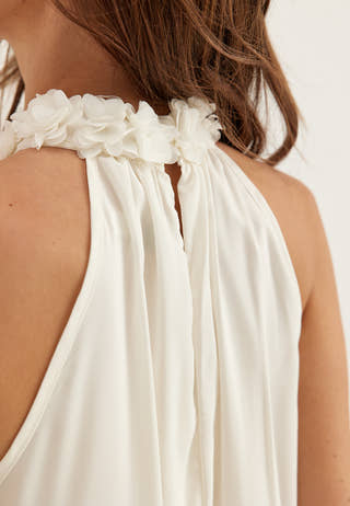 Vidolly Halterneck Short Dress