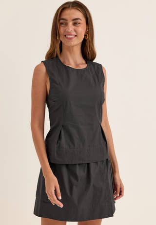 Objkaela Hw Lo Bermuda Short Black