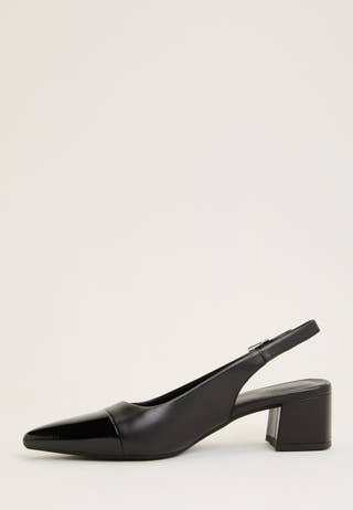 Marta Leather Pumps Black