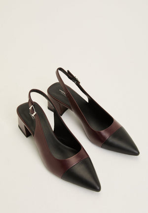 Marta Leather Pumps Red