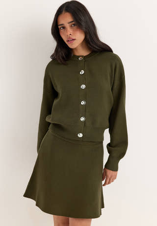 Vmnoella Ls O-neck Cardigan