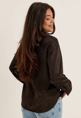 Vmkatty L/S SHIRT Brown