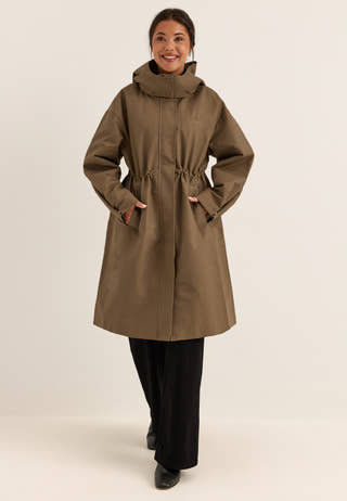 Objgerda L/S LO LONG COAT Brown