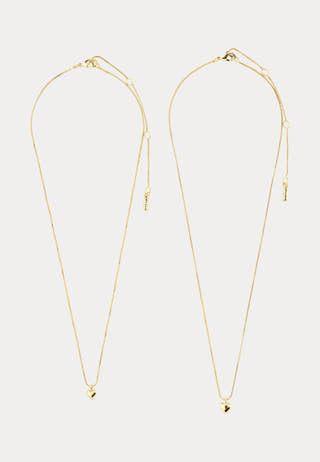 Penina Gift Set, Necklace & Earstuds, gold-plated Gold