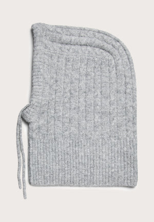 Pcnambi Cable Balaclava Grey