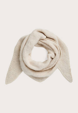 Pcpyron Mini Scarf Beige