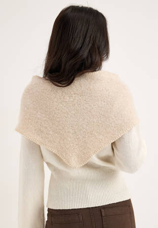 Pcpyron Mini Scarf Beige