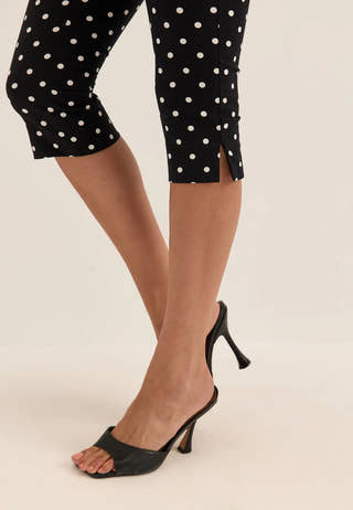 Capri Trousers Dotted