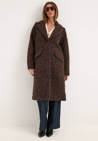 Vmelena Long Coat Brown