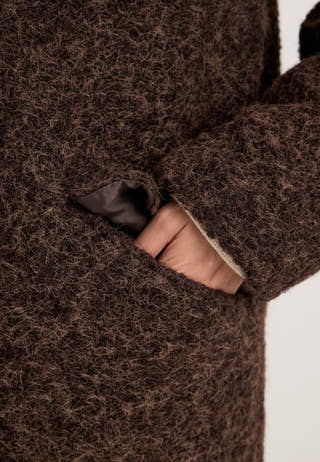 Vmelena Long Coat Brown